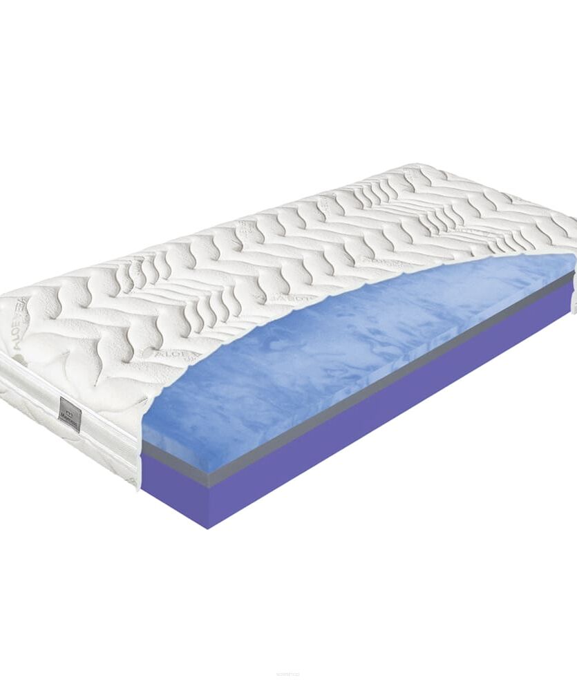 Materac hotelowy Materasso Oxygen Motion 120x200 cm na białym tle