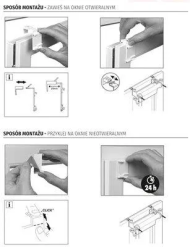 Roleta Zebra 721 50x150 GARDINA-INSTRUKCJA