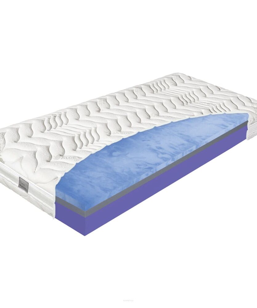 Materac piankowy Materasso Oxygen Motion 120x200 cm na białym tle